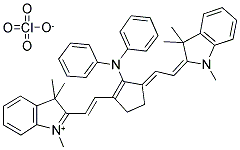 2-((E)-2-(2-()-3-[(E)-2-(1,3,3-׻-1,3--2H--2-ǻ)ǻ]-1-ϩ-1-)ϩ)-1,3,3-׻-3H-νṹʽ_110992-57-9ṹʽ