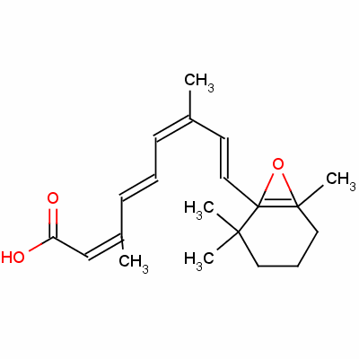 (2E,4E,6E,8E)-3,7-׻-9-(2,2,6-׻-7-˫[4.1.0]-1-)-2,4,6,8-ϩṹʽ_13100-69-1ṹʽ