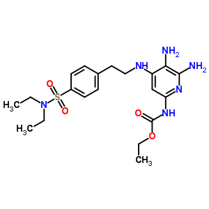 n-[5,6-������-4-[2-[4-(���һ�������)����]�һ�����]���-2-��]�������������ṹʽ_19270-39-4�ṹʽ