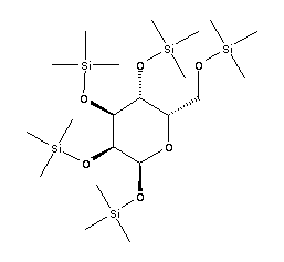 1,2,3,4,6--O-(׻)alpha-D-ǽṹʽ_32166-80-6ṹʽ