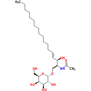 N-[(E,3R)-3-ǻ-1-[(2S,3R,4S,5R,6R)-3,4,5-ǻ-6-(ǻ׻)-2-]ʮ̼-4-ϩ-2-]ṹʽ_35823-61-1ṹʽ