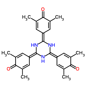 4-[4,6-˫(3,5-׻-4--1--2,5-enyl)-1,3,5-an-2-]-2,6-׻-2,5-ϩ-1-ͪṹʽ_38013-14-8ṹʽ