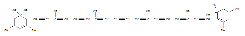 4-[(1E,3E,5E,7E,9E,11E,13E,15E,17E)-18-(4-ǻ-2,6,6-׻-1-ϩ)-3,7,12,16-ļ׻ʮ̼-1,3,5,7,9,11,13,15,17-ϩ]-3,5,5-׻-2-ϩ-1-ṹʽ_38327-39-8ṹʽ