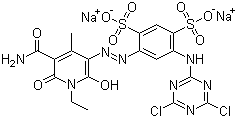 4-[[5-(ʻ)-1-һ-1,6--2-ǻ-4-׻-6--3-ऻ]ż]-6-[(4,6--1,3,5--2-)]-1,3-νṹʽ_70865-29-1ṹʽ