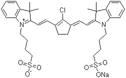 2-[2-[2--3-[2-[1,3--3,3-׻-1-(4-)-2H--2-ǻ)ǻ]]-1-ϩ-1-]ϩ]-3,3-׻-1-(4-)-3H-νṹʽ_757960-10-4ṹʽ