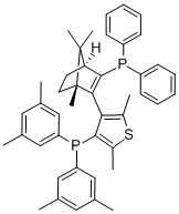 (+)-{4-[(1R,4S)-3-(좻)-1,7,7-׻[2.2.1]-2-ϩ-2-]-2,5-׻-3-Բ-3-}(3,5-׻)좽ṹʽ_868851-50-7ṹʽ