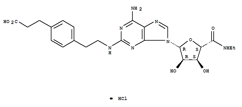 3-{4-[2-({6--9-[(2R,3R,4S,5S)-5-(һ)-3,4-ǻ-2-߻ૻ]-9H--2-})һ]}(1:1)ṹʽ_124431-80-7ṹʽ