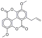 1-Allyl-catellagic Acid Diethyl Etherṹʽ_216374-59-3ṹʽ