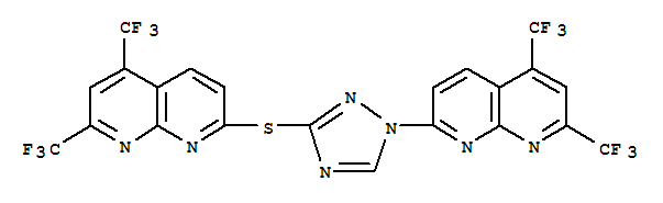 (9ci)-7-[3-[[5,7-˫(׻)-1,8--2-]]-1H-1,2,4--1-]-2,4-˫(׻)-1,8-ऽṹʽ_303151-88-4ṹʽ