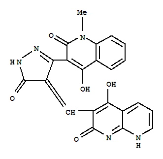 (9ci)-3-[[3-(1,2--4-ǻ-1-׻-2--3-)-1,5--5--4H--4-]׻]-4-ǻ-1,8--2(1h)-ͪṹʽ_329731-87-5ṹʽ