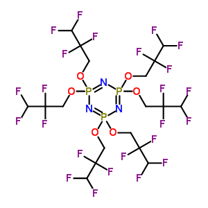 2,2,4,4,6,6-(2,2,3,3-ķ)-1,3,5,2lambda<sup>5</sup>,4lambda<sup>5</sup>,6lambda<sup>5</sup>-ӻϩṹʽ_58943-98-9ṹʽ
