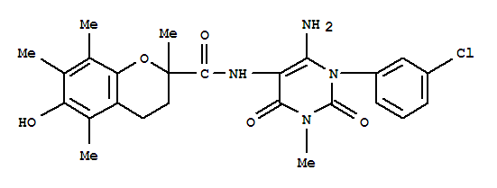  n-[6--1-(3-ȱ)-1,2,3,4--3-׻-2,4--5-]-3,4--6-ǻ-2,5,7,8-2H-1--2-ṹʽ_204980-85-8ṹʽ