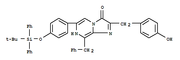 6-[4-[[(1,1-׻һ)׹]]]-2-[(4-ǻ)׻]-8-[1,2-a]-3(7h)-ͪṹʽ_353497-34-4ṹʽ