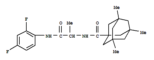 (9Ci)-N-[2-[(2,4-)]-1-׻-2-һ]-3,5,7-׻-[3.3.1.13,7]-1-ṹʽ_403695-20-5ṹʽ