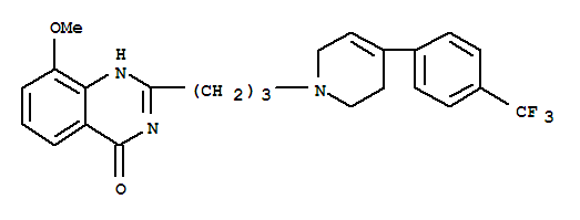 (9ci)-2-[3-[3,6--4-[4-(׻)]-1(2H)-]]-8--4(1H)-ͪṹʽ_437996-35-5ṹʽ