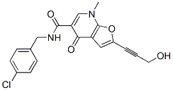 (9ci)-n-[(4-ȱ)׻]-4,7--2-(3-ǻ-1-Ȳ)-7-׻-4--߻૲[2,3-b]-5-ṹʽ_562101-76-2ṹʽ