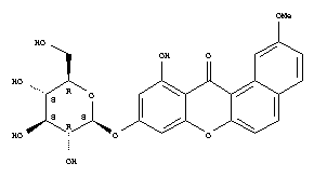 9-(-d-)-11-ǻ-2--12H-[a]-12-ͪṹʽ_58933-26-9ṹʽ