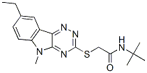 (9ci)-n-(1,1-׻һ)-2-[(8-һ-5-׻-5H-1,2,4-າ[5,6-b]-3-)]-ṹʽ_603946-83-4ṹʽ