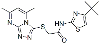 (9ci)-n-[4-(1,1-׻һ)-2-]-2-[(5,7-׻-1,2,4-[4,3-a]-3-)]-ṹʽ_606121-14-6ṹʽ