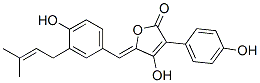 4-ǻ-5-[(Z)-[4-ǻ-3-(3-׻-2-ϩ)]Ǽ׻]-3-(4-ǻ)߻-2(5H)-ͪṹʽ_61370-80-7ṹʽ