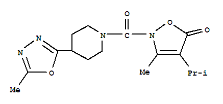 (9ci)-1-[[3-׻-4-(1-׻һ)-5--2(5h)-f]ʻ]-4-(5-׻-1,3,4-f-2-)-ऽṹʽ_706804-99-1ṹʽ
