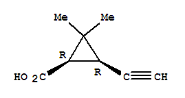 (1r-cis)-(9ci)-3-Ȳ-2,2-׻-ṹʽ_77723-74-1ṹʽ