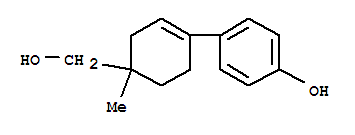 (9CI)-4-[4-(ǻ׻)-4-׻-1-ϩ-1-]-ӽṹʽ_821798-52-1ṹʽ