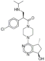 (2S)-2-(4-ȱ)-1-[4-[(5R,7R)-6,7--7-ǻ-5-׻-5H-첢-4-]-1-]-3-[(1-׻һ)]-1-ͪṹʽ_1001264-89-6ṹʽ