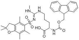 Fmoc-Arg(Me, Pbf)-OHṹʽ_1135616-49-7ṹʽ