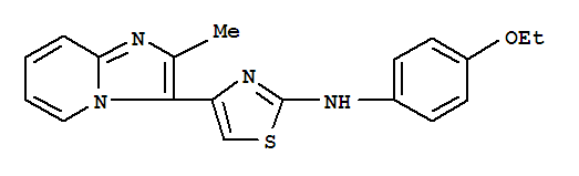 N-(4-)-4-(2-׻[1,2-a]-3-)-2-ṹʽ_315703-52-7ṹʽ