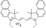 3-һ-2-[3-(3-һ-1,3--1,1-׻-2H-benz[e]-2-idene)-1-ϩ-1-]-1,1-׻-1H-benz[e]indolium hexaphosphate(1-) (1:1)ṹʽ_769933-13-3ṹʽ