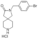 2-[(4-屽)׻]-2,8-[4.5]-3-ͪνṹʽ_832710-61-9ṹʽ