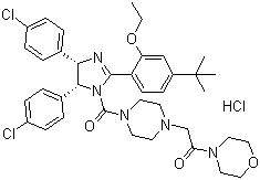 2-[4-[[(4S,5r)-4,5-˫(4-ȱ)-2-[4-(1,1-׻һ)-2-]-4,5--1H--1-]ʻ]-1-]-1-(4-)ͪνṹʽ_870007-79-7ṹʽ