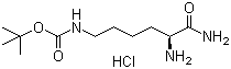 L-lys(boc)-nh2.hclṹʽ_112803-72-2ṹʽ