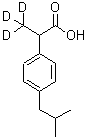 (+/-)-Ibuprofen-d3ṹʽ_121662-14-4ṹʽ