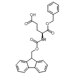Fmoc-GLU-Obzlṹʽ_122350-52-1ṹʽ