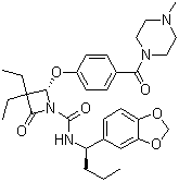 (2S)-N-[(1R)-1-(1,3-l-5-)]-3,3-һ-2-[4-[(4-׻-1-)ʻ]]-4--1-Ӷṹʽ_157341-41-8ṹʽ