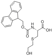 Fmoc-Cys(2-hydroxyethyl)-OHṹʽ_200354-35-4ṹʽ