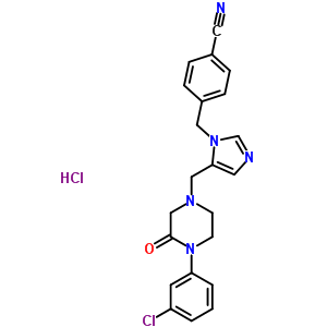 4-((5-((4-(3-ȱ)-3--1-)׻)-1H--1-)׻)νṹʽ_253863-00-2ṹʽ