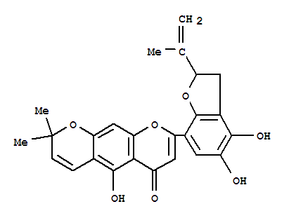 8-(2,3--4,5-ǻ-2-ϩ߻-7- )-5-ǻ-2,2-׻ -2H,6h-[1,2-b:5,4-b]-6-ͪṹʽ_54963-49-4ṹʽ