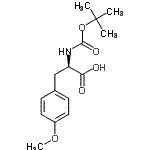 Boc-l-phe(4-och3)-ohṹʽ_68856-96-2ṹʽ