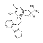 Fmoc-Tyr(3,5-I2)-OHṹʽ_103213-31-6ṹʽ