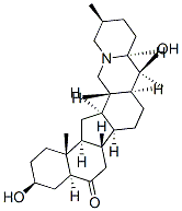 3beta,20-ǻ-5alpha-cevan-6-ͪṹʽ_18059-10-4ṹʽ