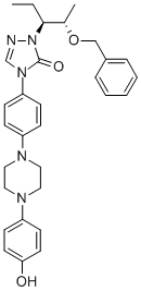 2-[(1S,2S)-1-һ-2-]-2,4--4-[4-[4-(4-ǻ)-1-ົ]]-3H-1,2,4--3-ͪṹʽ_184177-83-1ṹʽ