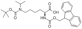 Fmoc-Lys(ipr,Boc)-OHṹʽ_201003-48-7ṹʽ