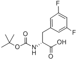 Boc-D-Phe(3,5-F2)-OHṹʽ_205445-53-0ṹʽ