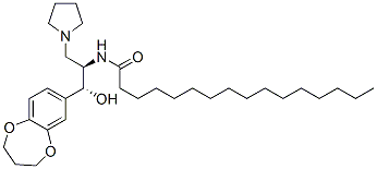 N-[(1R,2R)-2-(3,4--2H-1,5-fӢ-7-)-2-ǻ-1-(1-׻)һ]-ʮṹʽ_245329-79-7ṹʽ