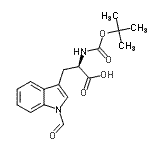 Boc-D-Trp(For)-OHṹʽ_64905-10-8ṹʽ