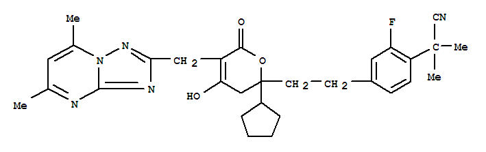 4-[2-[2--5-[(5,7-׻[1,2,4][1,5-a])׻]-3,6--4-ǻ-6--2H-]һ]-2--,-׻ṹʽ_749929-33-7ṹʽ