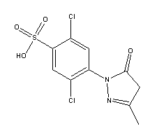 1-(2,5--4-ᱽ)-3-׻-5-ͪṹʽ_84-57-1ṹʽ